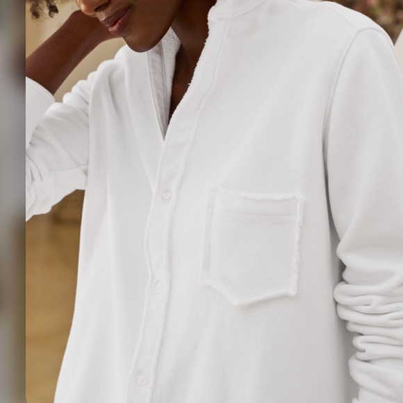 Frank & Eileen Eileen Sweatshirt Button Up - Picture 3 of 10